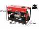 TecnoGen H15000ELX - 10.4 kW Petrol Power Generator - DC 9.4 kW Single phase