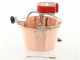NuovaFac Cuoca Automatica - Hammered Copper Electric Polenta Pot with 9L Round Base  - 5W