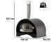 Seven Italy Efesto - Outdoor Wood-fired Oven - WITHOUT CART