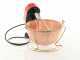 NuovaFac Cuoca Automatica - Hammered Copper Electric Polenta Pot with 3L Round Base  - 5W