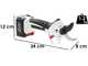 Castellari Ryno 63 Electric Pruning Shears - 2x 21.6 V - 2.5Ah