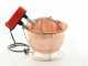 NuovaFac Cuoca Automatica - Smooth Copper Electric Polenta Pot with 4L Round Base - 5W
