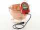 NuovaFac Cuoca Automatica - Smooth Copper Electric Polenta Pot with 4L Round Base - 5W