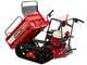 Ranger M370-E Extendable Tracked Power Barrow - Honda GX160 Engine - Electric start
