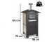 Seven Italy Era Premium - Outdoor Wood-fired Oven 57x45 cm