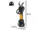 Agritec Flora PC38 Electric Pruning Shears - 2x 21.6 V 2.5Ah
