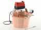 NuovaFac Cuoca Automatica - Hammered Copper Electric Polenta Pot with 9 L Flat Base - 24W
