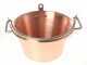 NuovaFac Cuoca Automatica - Hammered Copper Electric Polenta Pot with 4 L Flat Base - 5W