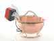 NuovaFac Cuoca Automatica - Smooth Copper Electric Polenta Pot with 6L Round Base - 24W