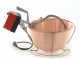 NuovaFac Cuoca Automatica - Smooth Copper Electric Polenta Pot with 9L Round Base - 24W