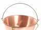 NuovaFac Cuoca Automatica - Smooth Copper Electric Polenta Pot with 9L Round Base - 24W