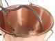 NuovaFac Cuoca Automatica - Smooth Copper Electric Polenta Pot with 9L Round Base - 24W