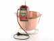 NuovaFac Cuoca Automatica -  Smooth Copper Electric Polenta Pot with 4L Round Base - 24W