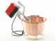 NuovaFac Cuoca Automatica -  Smooth Copper Electric Polenta Pot with 4L Round Base - 24W