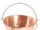 NuovaFac Cuoca Automatica -  Smooth Copper Electric Polenta Pot with 4L Round Base - 24W