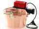 NuovaFac Cuoca Automatica - Hammered Copper Electric Induction Pot for Polenta, 4 L Flat Base - 5W