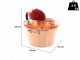 Macom Polentino - Hammered Copper Electric Pot for Polenta with Flat Base 4W