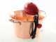 Macom Polentino - Hammered Copper Electric Pot for Polenta with Flat Base 4W