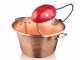 Macom Polentino - Hammered Copper Electric Pot for Polenta with Flat Base 4W