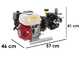 Comet APS 41 - High-pressure Sparayer Pump - Honda GX 160 Petrol Engine 