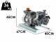 Comet MTP P40/20 EL MNF - Electric Sprayer Pump - Version for Acids and Chemicals
