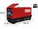MOSA GE SX 16000 KDM - 14.4 kW Diesel Silenced Power Generator - DC 13.2 kW Single-phase