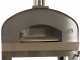 Seven Italy Eros Antracite - Outdoor Wood-fired Oven with Cart