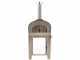 Seven Italy Eros Antracite - Outdoor Wood-fired Oven with Cart