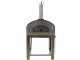 Seven Italy Eros Antracite - Outdoor Wood-fired Oven with Cart