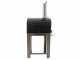Seven Italy Eros Antracite - Outdoor Wood-fired Oven with Cart