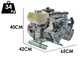 Comet MTP P40/20 SC 4T - Petrol Sprayer Pump - Honda GP 160 Engine - Version for Acids and Chemicals