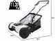 Batavia BT-CLM001 Battery-powered Cylinder Lawn Mower - 18 V - WITHOUT BATTERY AND BATTERY CHARGER