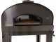 Seven Italy Ade Rosso - Outdoor Wood-fired Oven with Cart