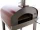 Seven Italy Ade Rosso - Outdoor Wood-fired Oven with Cart
