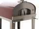 Seven Italy Ade Rosso - Outdoor Wood-fired Oven with Cart