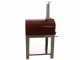 Seven Italy Ade Rosso - Outdoor Wood-fired Oven with Cart