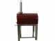 Seven Italy Ade Rosso - Outdoor Wood-fired Oven with Cart