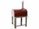 Seven Italy Ade Rosso - Outdoor Wood-fired Oven with Cart