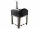 Seven Italy Ade Antracite - Outdoor Wood-fired Oven with Cart