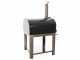 Seven Italy Ade Antracite - Outdoor Wood-fired Oven with Cart