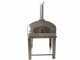 Seven Italy Ade Antracite - Outdoor Wood-fired Oven with Cart