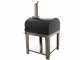 Seven Italy Ade Antracite - Outdoor Wood-fired Oven with Cart