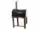 Seven Italy Ade Antracite - Outdoor Wood-fired Oven with Cart