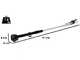 Volpi KV81 - Electric pruning shear on pole - 2x 21.6V 4Ah - 38mm Cutting diameter