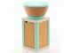 Komo KoMoMio Aqua Green - Beechwood Flour Stone Mill - 360W