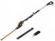 Worx WG908E - Pruner - Multifunctional cordless pole-mounted hedge trimmer - 20V 2Ah battery
