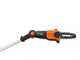 Worx WG908E - Pruner - Multifunctional cordless pole-mounted hedge trimmer - 20V 2Ah battery