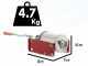 Tre Spade Minnie Red - 3 Kg Manual Sausage Stuffer - 1 Speed