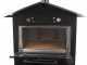 Rossofuoco Sedicinoni 80 Black- Outdoor Wood-fired Oven 