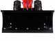 Front Snow Plough Attachment for Eurosystems TM 70 - P 70 - Large Blade 85 cm with Rubber Blade